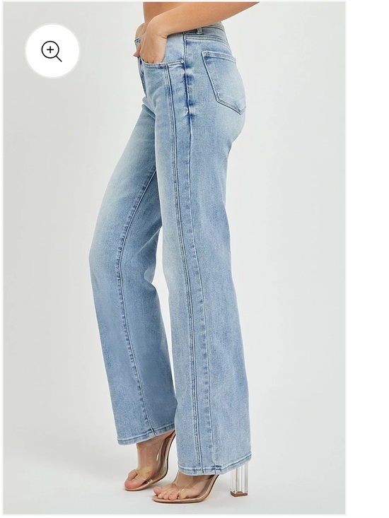 Risen Jeans Denim - Risen Mid Rise Straight Denim Jeans size 9/29